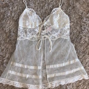 Victoria’s Secret lace lingerie top